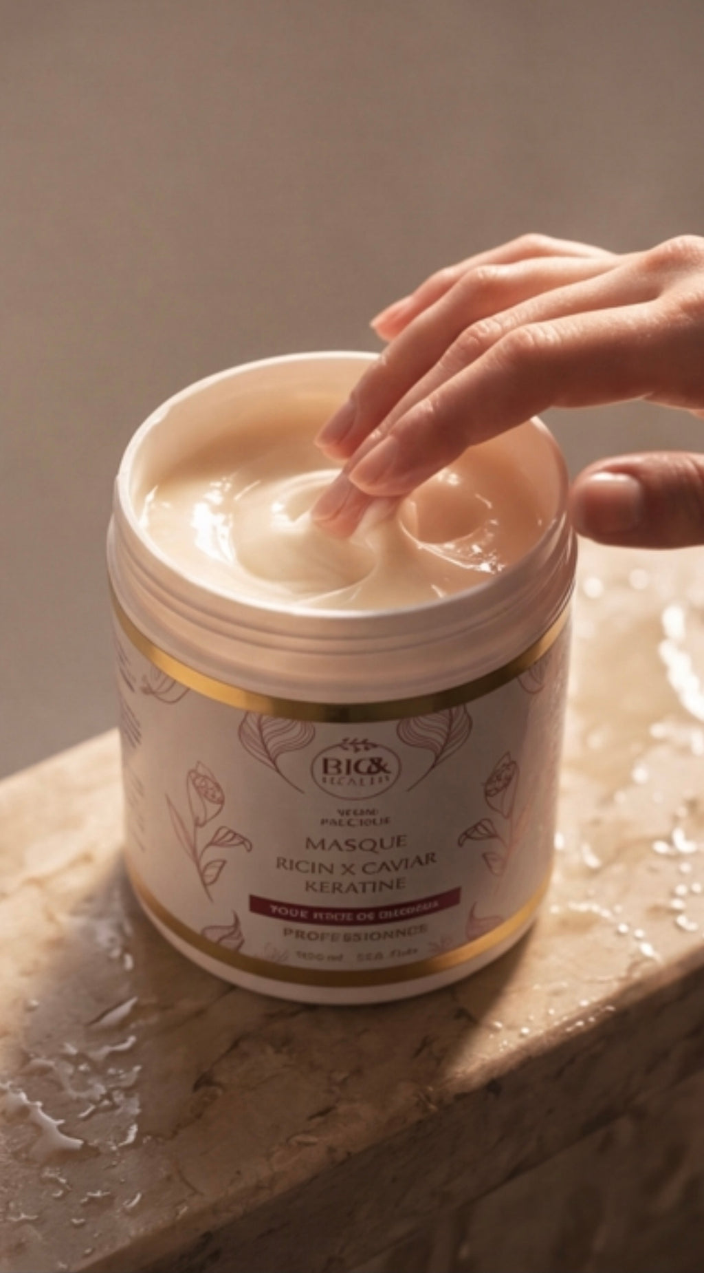 Trio Ricin & Caviar
Shampoing • Masque • Sérum